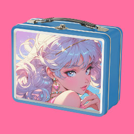 Niedliches Cupid Metal Lunchbox