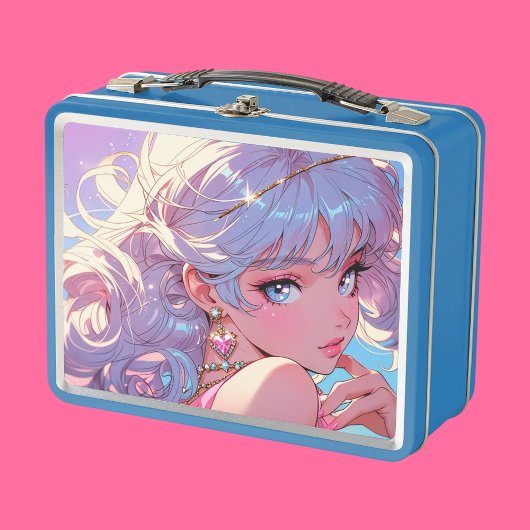 Niedliches Cupid Metal Lunchbox