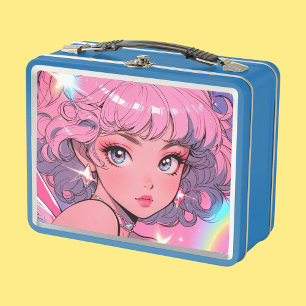 Niedliches Cupid Metal Lunchbox