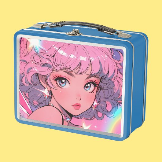 Niedliches Cupid Metal Lunchbox