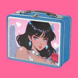 Niedliches Cupid Metal Lunchbox