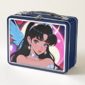 Niedliches Cupid Metal Lunchbox (Vorderseite)
