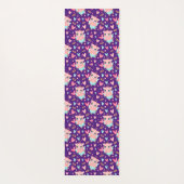 Niedliches Cupid Pig Wharkes Muster Yogamatte (Rückseite)