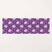 Niedliches Cupid Pig Wharkes Muster Yogamatte (Vorderseite (Horizontal))