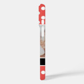 Niedliches Custom Red Polka Dot Foto Personalisier Case-Mate iPhone Hülle (Rückseite / Links)