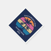 Niedliches Custom Studentinnenverbindung Pledge We Serviette (Ecke)