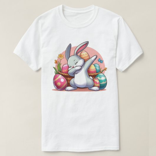 Niedliches Dabbing Bunny Ostertag Bestes Geschenk  T-Shirt (Design vorne)