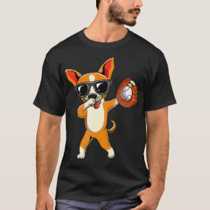 Niedliches Dabbing Chihuahua Dog Dab Kinder Jungen T-Shirt