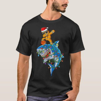 Niedliches Dabbing Gingerbrei Man Dab Basketball X T-Shirt