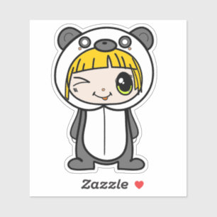 Niedliches Dabbing Panda - Funny Sticker