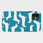 Niedliches Dackel-Muster-perfektes Geschenk für Case-Mate iPhone Hülle (Rückseite (Horizontal))