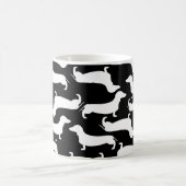 Niedliches Dackel-Muster-perfektes Geschenk für Kaffeetasse (Mittel)