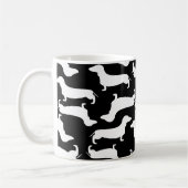 Niedliches Dackel-Muster-perfektes Geschenk für Kaffeetasse (Links)