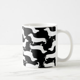 Niedliches Dackel-Muster-perfektes Geschenk für Kaffeetasse