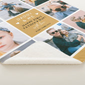 Niedliches "Daddy & Me" FotoCollage 1. Vatertag S Sherpadecke (3/4)