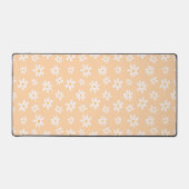 Niedliches Daisy Blume Muster Schreibtischunterlage (Vorderseite)