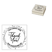 Niedliches Dankeschön Gummistempel (Stempel)