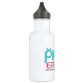 Niedliches Dekor Picky Eater Edelstahlflasche (Links)