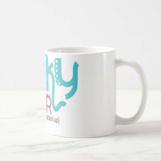 Niedliches Dekor Picky Eater Kaffeetasse (Rechts)