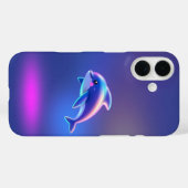 Niedliches Delphin iPhone Case - Schutzhandy (Rückseite (Horizontal))