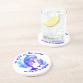 Niedliches Delphinangebot | Getränkeuntersetzer (Seite)