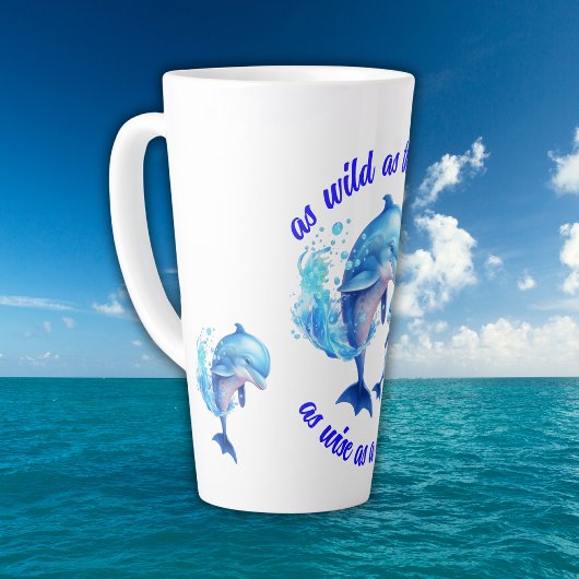 Niedliches Delphinangebot | Milchtasse