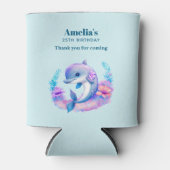 Niedliches Delphinkreaturereignis Dosenkühler (Vorderseite)