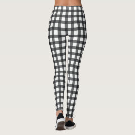 Niedliches Design der karierten Stoffe Leggings
