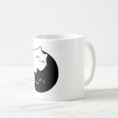niedliches Design der Liebe Yan und Yang Kaffeetasse (VorderseiteRechts)