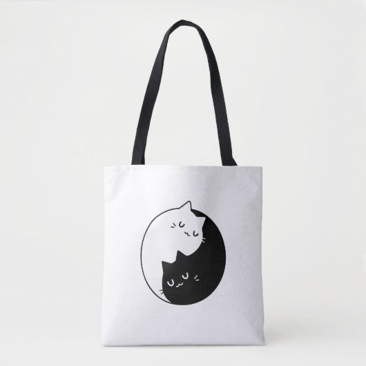 niedliches Design der Liebe Yan und Yang Tasche (Vorderseite)