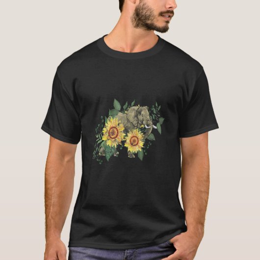 Niedliches Design der Taschen für Sonnenblumen T-Shirt (Vorderseite)