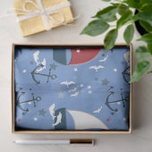 Niedliches Design für das Segel-Modell Seidenpapier (Geschenk)