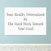 Niedliches Design für Sie! Mug Leinwanddruck (Insitu (Holzboden))