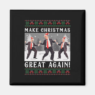Niedliches Design macht Weihnachten wieder großart Magnet