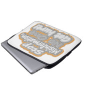 niedliches Design mit "Stopp Misinformation". Jetz Laptopschutzhülle (Vorne Knopf)