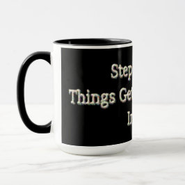 niedliches Design "Schritt für Schritt" Jetzt kauf Tasse