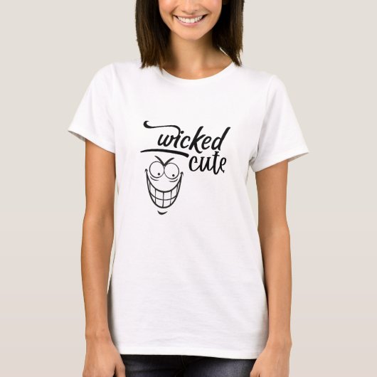 niedliches Design T-Shirt (Vorderseite)