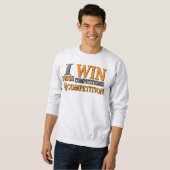 niedliches Design: "TOUGH COMPETITIONS". Jetzt kau Sweatshirt (Vorne ganz)