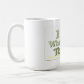 Niedliches Design über "I Be" T - Shirt Throw Pill Kaffeetasse (Links)