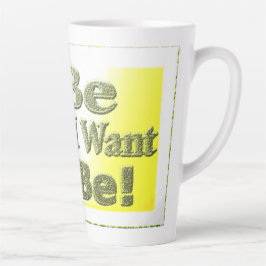 Niedliches Design über "I Be" T - Shirt Throw Pill Milchtasse