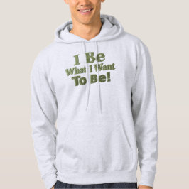 Niedliches Design über "Ich bin" bedeutet für Sie! Hoodie