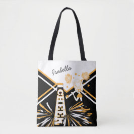 Niedliches Design von White, Black und Gold Chefle Tasche