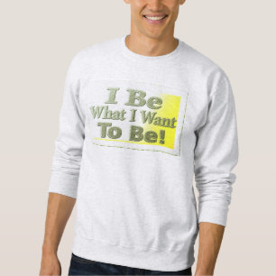 Niedliches Design zum T - Shirt "I Be"