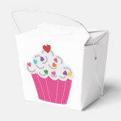 Niedliches Dessert Rosa Kuchen Geschenkschachtel (Rückseite)