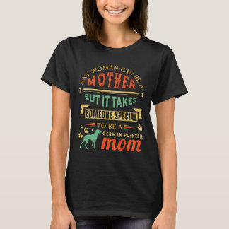 Niedliches deutsches Kurzzeitpointer Mama APS Mutt T-Shirt