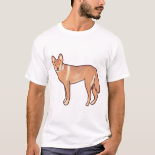Niedliches Dingo � Süße Tier Art T-Shirt