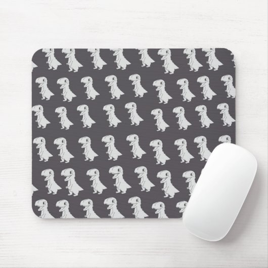 Niedliches Dino-Muster Mousepad (Mit Mouse)