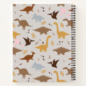 NIEDLICHES DINO NOTIZBLOCK (Rückseite)