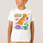 Niedliches Dino T-Shirt (Vorderseite)