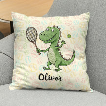 Niedliches Dino Tennis Personalisiert